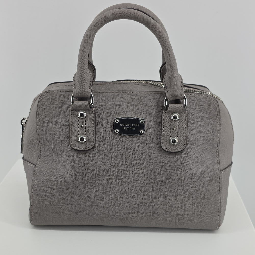 Michael Kors Gray Satchel